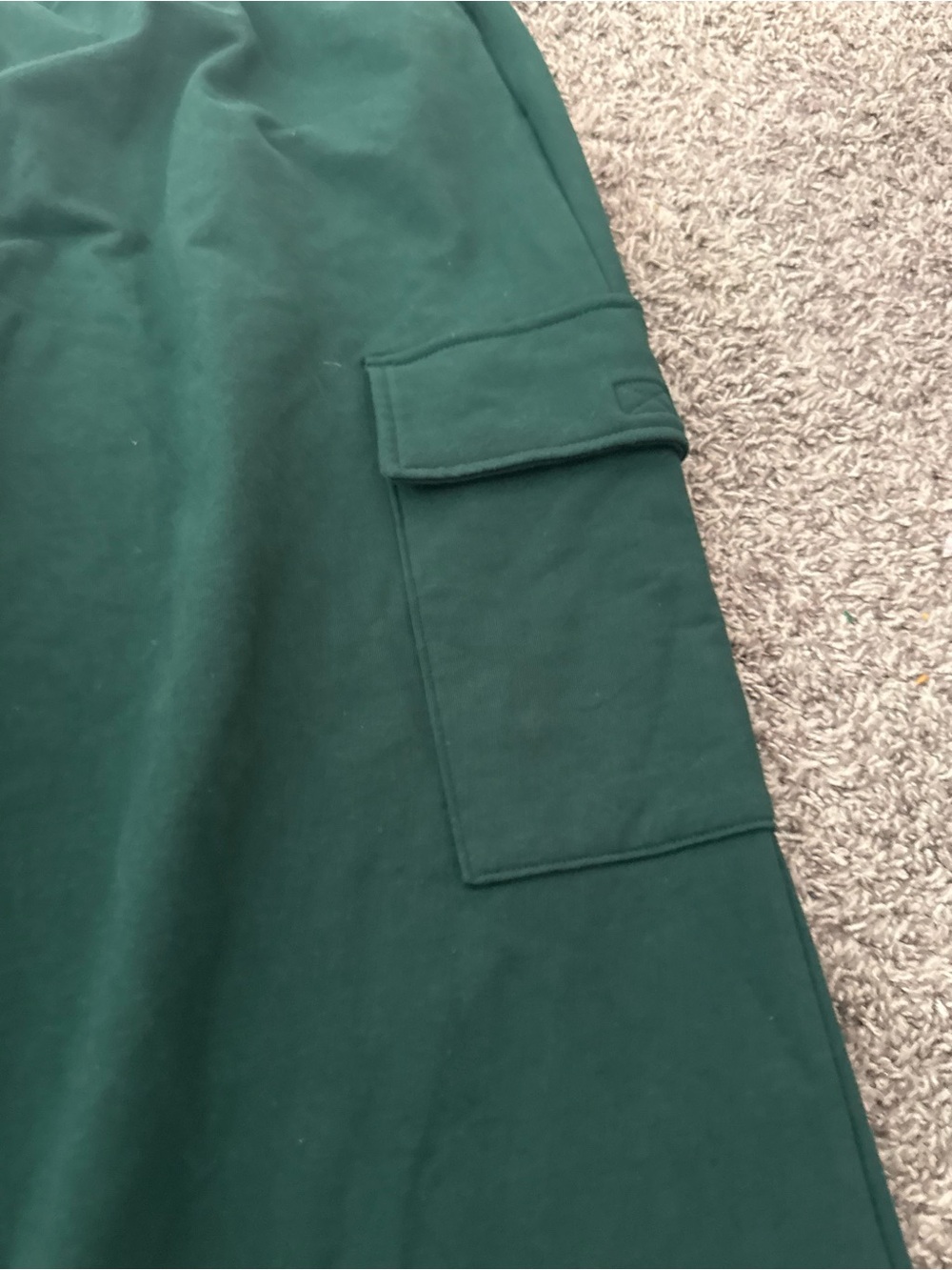 Ava & Viv Dark Green Cargo Joggers - Picture 2 of 5